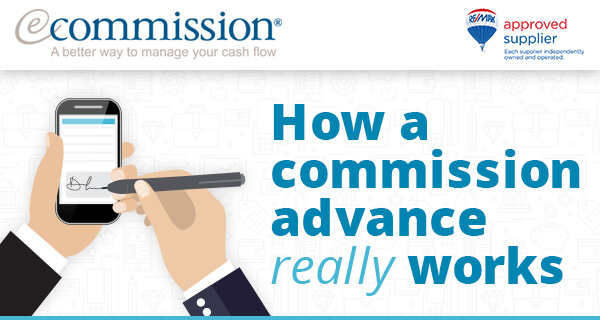 How a commission advance really works